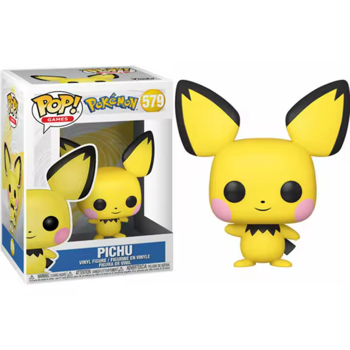 Funko - Figura Pop Pokemon Pichu - Funko Pop Coleccionable De Edición Limitada - Funko Pop Diseño Detallado Y Realista - Funko Pop Ideal Para Regalo - Funko Pop Gran Variedad De Personajes - 1