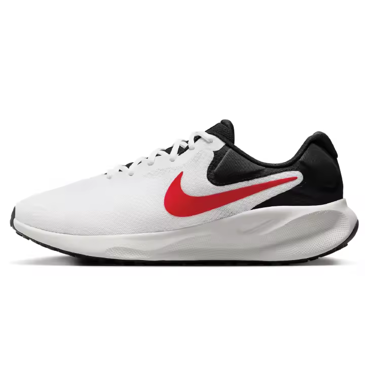 Zapatillas Nike Revolution Blancas y Rojas | Rendimiento y Estilo en Cada Zancada - 1