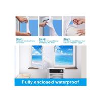 EGNBU Sello de Ventana Universal 400 Cm - Kit Ventana Portátil para Aire Acondicionado y Secadora de Muebles - details 2
