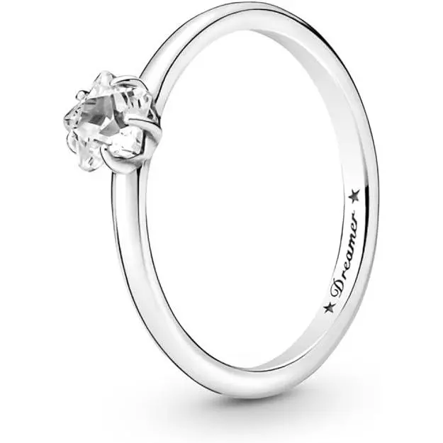 Anillo Pandora Solitario Estrella Brillante Celestial, Ref: 190026C01 - 1