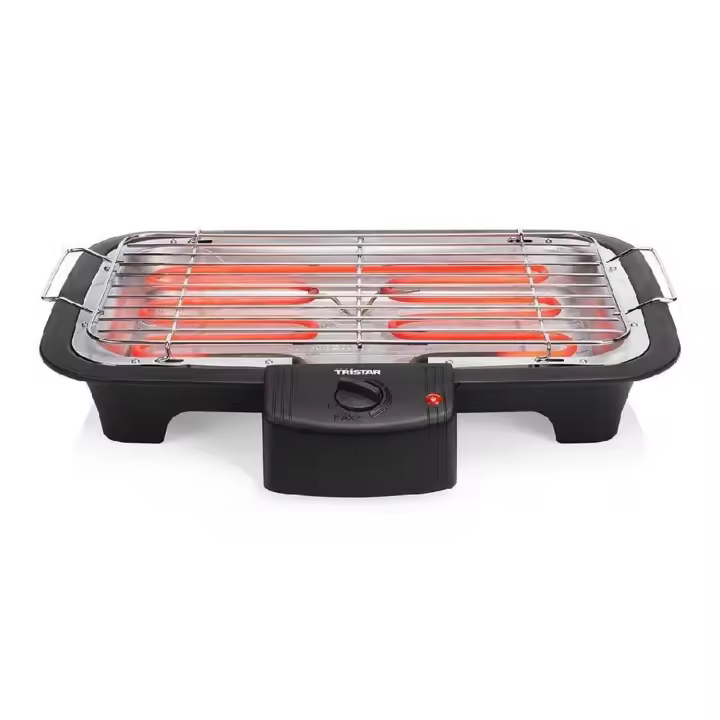 Barbacoa Eléctrica Tristar BQ-2813/ 2000W/ Tamaño 380*220mm - 1