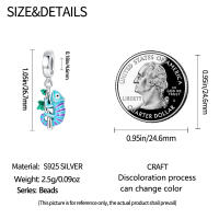 Encanto De Mariposa Cambio De Color Chameleon En Plata 925 Con Cuentas De Zirconia Para Pulseras Originales Y DIY Joyería Fina Regalos - details 15
