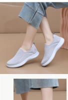 Zapatos para mujer Primavera y Otoño nuevos zapatos sin cordones para mujer Zapatos casuales para caminar Zapatos de madre de suela suave Zapatos deportivos personalizados de moda para mujer - details 3
