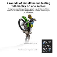 Sensor De Presión De Neumáticos Para Motocicleta TPMS Inalámbrico Detector De Sistema De Monitoreo De Presión De Neumáticos 2 Ruedas Externa ABS+PC Para Motocicleta - details 7