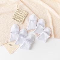 6 Pares De Calcetines Estilo Japonés Moda Casual Para Mujer Harajuku Con Volantes Y Colores Sólidos Calcetines De Algodón Tubo Medio - details 6