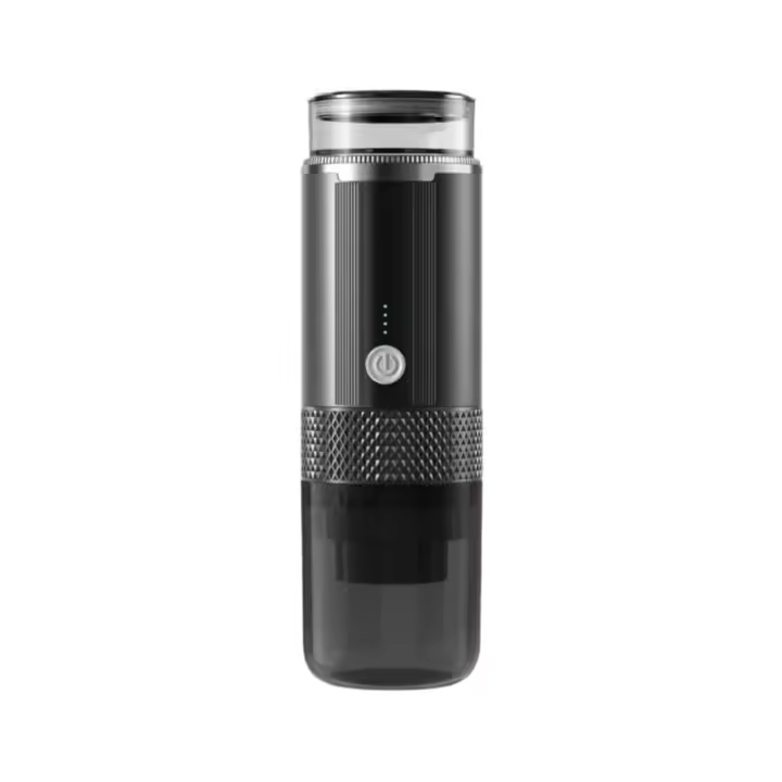 Máquina De Café Expreso Portátil Sin Cable Pequeña Y Recargable Para Viajes Camping RV Senderismo Oficina Capacidad 5-10 Tazas - 1