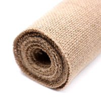 Corredor De Mesa De Lona Vintage Jute Natural Para Bodas Y Fiestas De Navidad Textil Para El Hogar Decoración De Paisaje Rústico - details 3