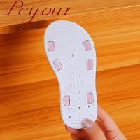 Sandalias De Tobillo Abierto Para Niñas De Color Sólido Y Tendencia, Transpirables Ligeros Y Resistentes Al Desgaste Para Todas Las Estaciones - details 18