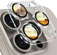 Protector De Lente De Cámara Para iPhone 16 15 14 13 11 pro Max 12 Mini plus Lente Cubierta Accesorios Para Cámara Móvil - details 0