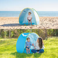 Olmitos - Tienda Pop UP de bebé para Playa y jardín– Manta/Parasol Protector de Sol y Viento – Plegable Compacto Muy Ligero - details 2