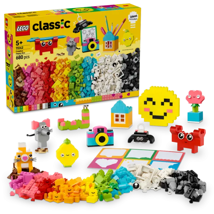 LEGO Classic 11042 Caja Feliz Creativa contiene 680 piezas - edad 5+ años 25L11042 - 1