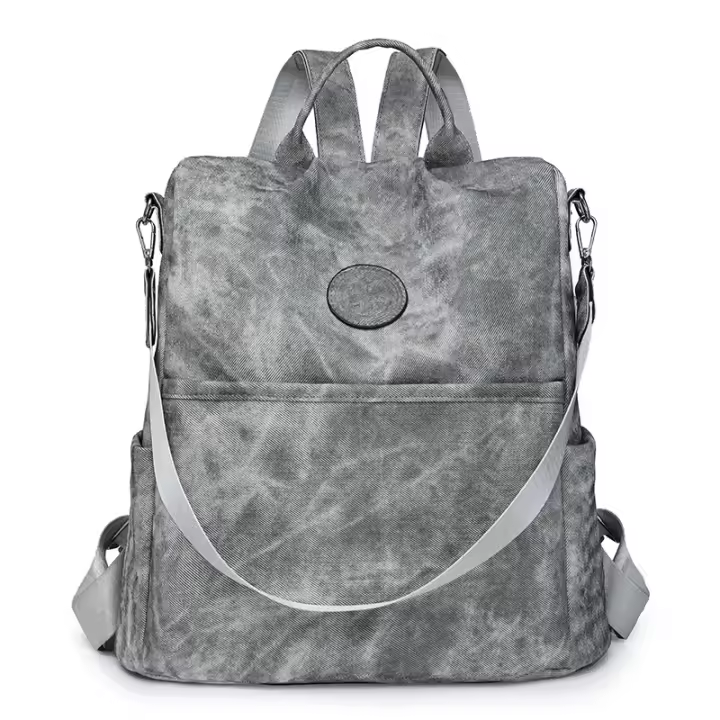 Mochila de verano para mujer, nueva, de PU, multifuncional, antirrobo, de un solo hombro, tipo mensajero, bolso de viaje - 1