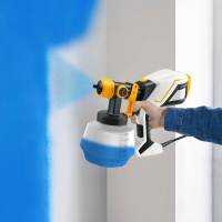 Pistola pulverizadora de pintura eléctrica de 600 W, 1200 ml, pistola de pintura, flujo de aire ajustable, 3 patrones, pulverizador de pintura HVLP para pintar interiores y exteriores de casas, muebles, automóviles - details 5