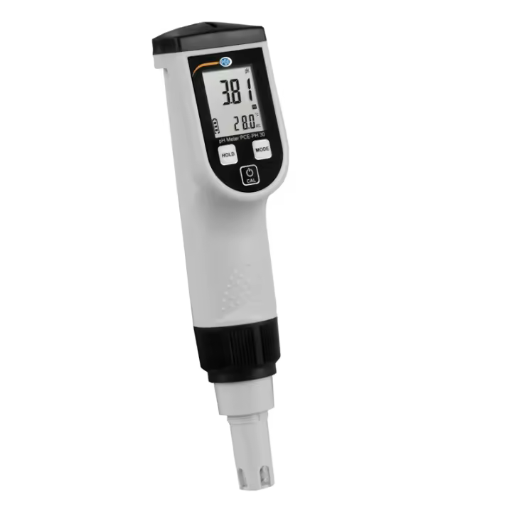 PCE Instruments Medidor Redox PCE-PH 30R pH, conductividad, Redox, etc. / Sensores intercambiables / Pantalla LCD de fácil lectura / Formato bolsillo / Compensación automática de temperatura  PCE-PH 30R - 1