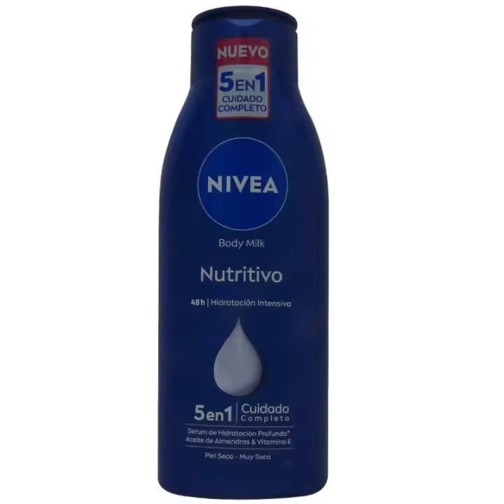Nivea Body Milk Nutritivo 48h Hidratación Profunda Piel Seca - 1