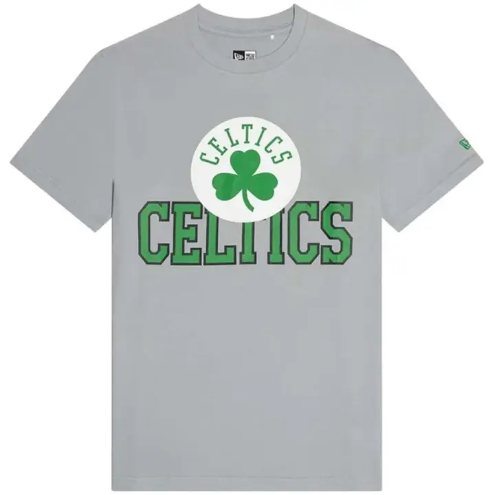 Camiseta de Manga Corta New Era Boston Celtics Nba Tip Off 2023 para hombre en color gris - 1