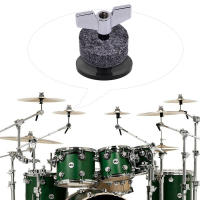 Juego De Accesorios Para Batería De 18 Piezas Negro Repuesto De Pelo Para Instrumentos Musicales - details 2
