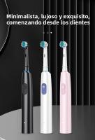 Cepillo De Dientes Eléctrico Recargable Para Adultos Con 8 Cabezas De Limpieza Suave Rotatoria Segura Y Eficiente Para Cuidado Oral Diario - details 4