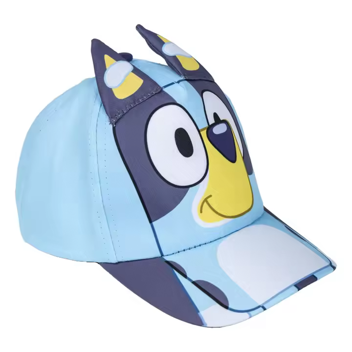 Gorra Bluey 3D Azul Niño - 1