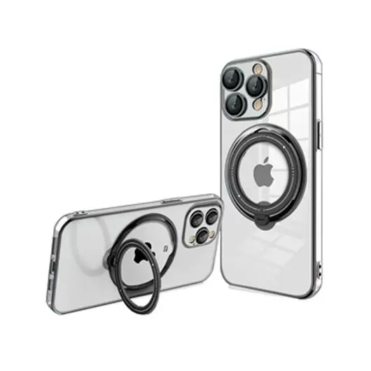 FUNDA COOL IPHONE 15 PRO MAGNETICA RING NEGRO - 1