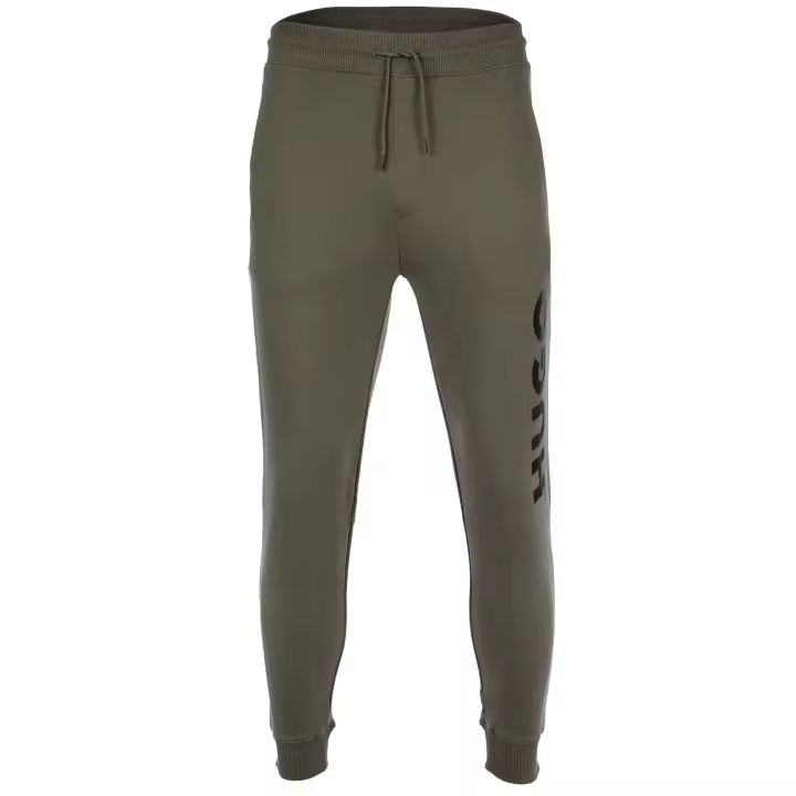 HUGO Pantalones largos para hombre - Dutschi, pantalones de chándal, felpa, algodón, logotipo, Uni Dutschi - 1