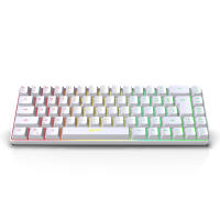 Teclado De Juego Ergonómico Mini 60% Con Retroiluminación RGB Teclado Membránico Compacto Para Windows PC Laptop Tableta - details 13