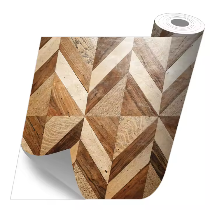 VINILIKO, Rollo sticker Rombos madera - 1