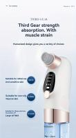 Limpiador de poros eléctrico para eliminar puntos negros y acné, para una limpieza profunda de la piel y cuidado de la belleza, limpiador facial de poros, regalos para mujeres - details 3