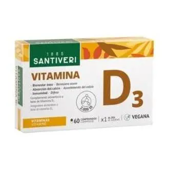 Vitamina D3 60Comp. - Santiveri - 1