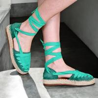 Calzados Soraia Sandalia Mujer Cuña Yute Espardeñas Planas con Lazos Moda Primavera y Verano Cómodas Elegantes Tendencia - details 58