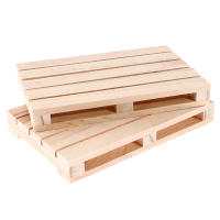 Mini Paléte De Madera Para Bebidas 1 Pieza Cojín De Aislamiento Para Taza Y Vaso Tapete Para Cubas Y Pots - details 3