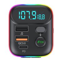 Transmisor FM Bluetooth Para Coche 5.0 Con Cargador USB PD Accesorios Electrónicos Carro GRWIBEOU MP3 Player - details 19