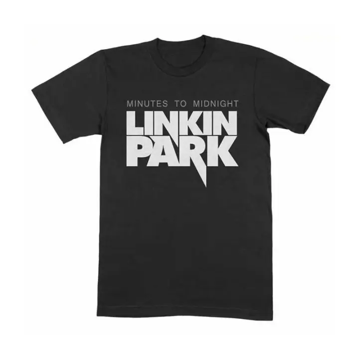 Linkin Park Camiseta Minutes To Midnight Licencia Oficial Manga Corta Men Chico - 1