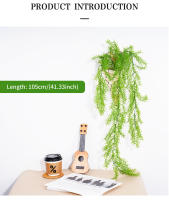 Arbustos Artificiales De Suculentas Colgantes Para Decoración De Pared Hogar Jardín Bodas Y Fiestas Falsas Plantas Verdes De Rattan Estilo Bonsái - details 1