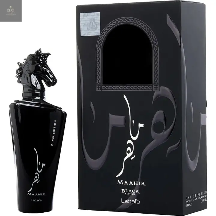 Maahir Black Edittion Lattafa - 100ml - Eau de Parfum - Made in Dubai Lattafa Perfume hombre   MADE IN DUBAI - 1