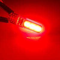 10PCS T10 W5W Lámparas LED Silicona COB 194 168 Canbus Sin Error Luz Interna De Coche Lámparas De Estacionamiento Map Dome 12V - details 10