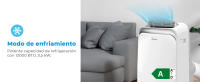 MIDEA Pingüino Aire Acondicionado Portátil Frío y Calor 3000 Frigorías / 12000 BTU - Climatizador silencioso con bomba calor 3500 W Air conditioner 4 modalidades con kit de ventana y control remoto - details 4