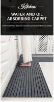 Alfombra De Piso Cuadrada Minimalista Moderna Resistente a Manchas Y Desvanecimiento Con Sello Antideslizante Y Fondos De Goma Para Uso Interior Y Exterior Máquina Lavable - details 0