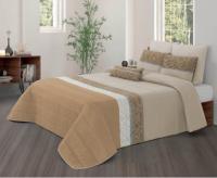 STARLEY-Colcha decorativa KELLY , con cojines relleno incluido,edredones cama edredon bouti calidad superior,Cómodo y duradero vale para Cama135/150cm Tamaño 250x260cm,Po 100%,Fabricadoliester en portugal - details 1