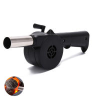LMETJMA Ventilador De Barbacoa Manual Para Alimentos Al Aire Libre Y Picnic Herramienta De Barbacoa KC0266 Material De Acero Inoxidable - details 0