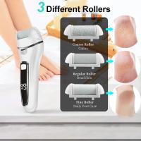 Lima eléctrica para pies, removedor de callos, máquina profesional de pedicura, recargable, depurador de piel muerta agrietada - details 2