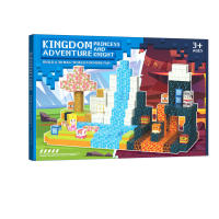 Juego De Bloques Magnéticos 3D Para Niños Y Niñas Modelo Arquitectónico DIY Juguetes STEM Regalos De Navidad Con 54-150 Piezas - details 11