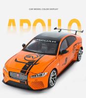 Jaguar XE SV Project 8 Modelo De Coche Deportivo De Aleación 1:18 Con Sonido Y Luz Vehículo De Metal Para Niños Regalo - details 2