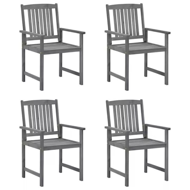 Sillas de Jardín con 4 UDS - 1