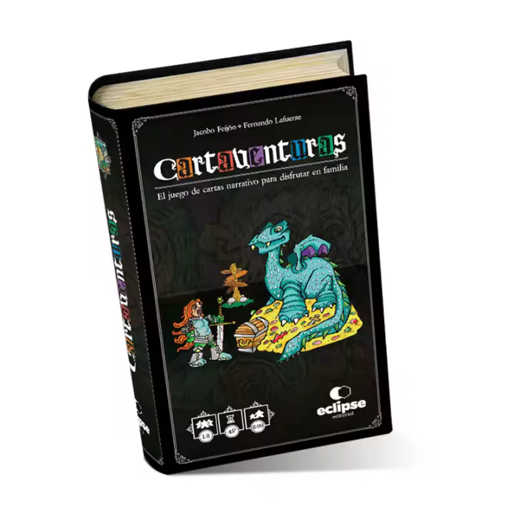 CARTAVENTURAS DELUXE: ¡vive épicas aventuras! Derrota al Dragón y forja tu gloria en este juego de cartas familiar de Draco Ideas - 1