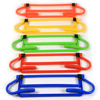Barra De Obstáculo Para Entrenamiento De Fútbol Multifuncional Ajustable En Cuatro Velocidades Equipamiento De Salto De Barrera - details 1