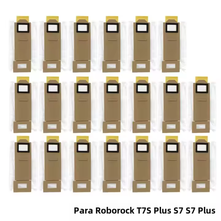 Bolsas De Polvo Para Repuesto Para Aspiradora Roborock T7S T7S plus S7 S7 plus S7MAX S7 MAXV Accesorios De Hogar Partes De La Máquina De Aspirar - 1