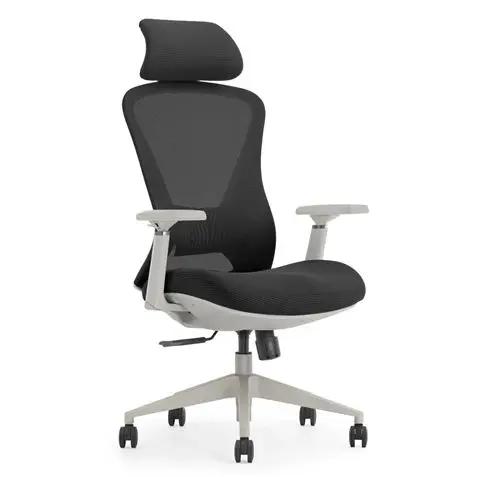 Cromad Gama Senior SE4000 - Silla de Oficina Ergonómica con Soporte Lumbar y Cervical Ajustables - 1