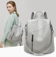 2023 Fashion Women Genuine Leather Backpacks Patchwork Cowhide Shoulders Bag Anti-theft Traveling College Daypacks For Girls - details 0