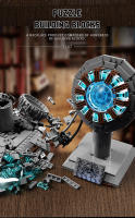 Bloques De Construcción Técnicos De Iron Man Luz Energética Robot Nuclear Mecha Reactor Modelo Juguete Educativo Para Niños - details 1